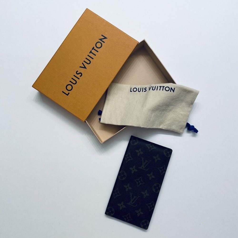 Louis Vuitton Brown Monogram Bifold Long Wallet